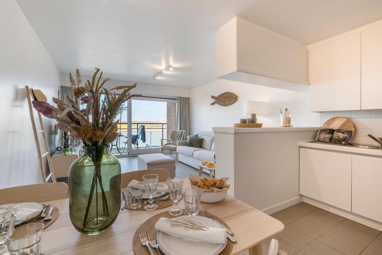 Portsight - Cosy Apartment For 4 Persons With Parking Nieuwpoort Exterior foto